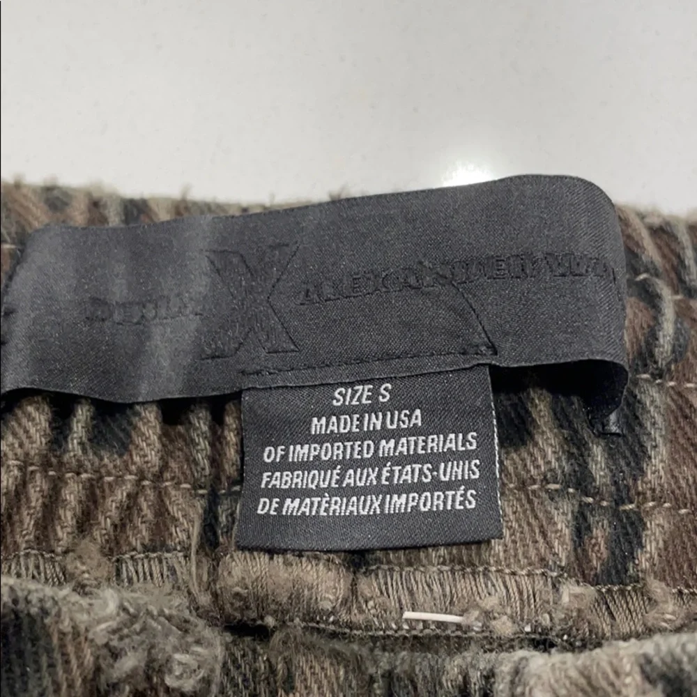 Alexander Wang Leopard Denim Joggers - Picture 4 of 5